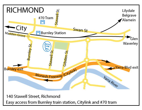 Directions to Clinic at richmond